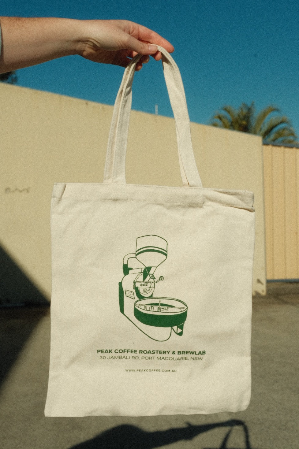 Peak Coffee Tote Bag